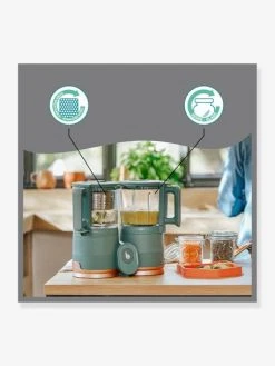 Robot Multifonctions Nutribaby Glass BABYMOOV Forest Green - Babymoov -Boutique Badabulle robot multifonctions nutribaby glass babymoov 5