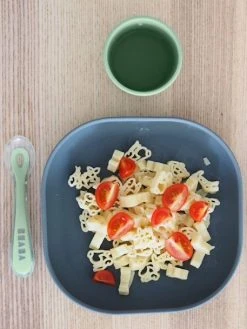 Set Vaisselle 4 Pièces Silicone BEABA Rose - Beaba -Boutique Badabulle set vaisselle 4 pieces silicone beaba 3