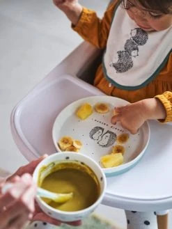 Set Vaisselle En Céramique Et Silicone HANOÏ Hérissons - Vertbaudet -Boutique Badabulle set vaisselle en ceramique et silicone hanoi 3