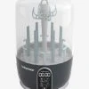 Stérilisateur Et Sèche-biberons électrique BABYMOOV Turbo Pure Gris - Babymoov -Boutique Badabulle sterilisateur et seche biberons electrique babymoov turbo pure