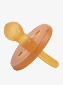 Sucette à Bout Rond Tout Latex 6 Mois+ SUAVINEX Naturel - Suavinex -Boutique Badabulle sucette a bout rond tout latex 6 mois suavinex 5