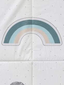 Tapis à Langer De Voyage LOVELY NATURE Blanc Imprimé - Vertbaudet -Boutique Badabulle tapis a langer de voyage lovely nature 2