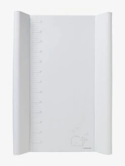 Tapis à Langer Toise Avec Rebords Blanc - Vertbaudet