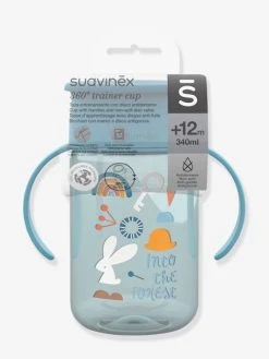 Tasse D'apprentissage 360° Booo 340 Ml SUAVINEX Foret Bleu - Suavinex -Boutique Badabulle tasse dapprentissage 360 booo 340 ml suavinex 2