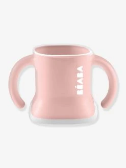 Tasse D'apprentissage BEABA 'Evoluclip' 3 En 1 Old Pink - Beaba -Boutique Badabulle tasse dapprentissage beaba evoluclip 3 en 1 3
