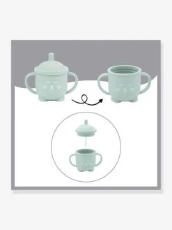 Tasse Isy BABYMOOV Vert Sauge - Babymoov -Boutique Badabulle tasse isy babymoov 2