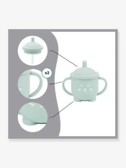 Tasse Isy BABYMOOV Vert Sauge - Babymoov -Boutique Badabulle tasse isy babymoov 3