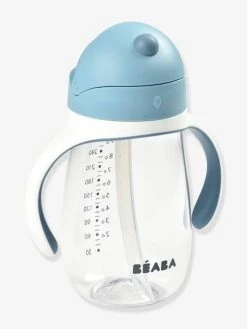 Tasse Paille (300 Ml) BEABA Vert Sauge - Beaba -Boutique Badabulle tasse paille 300 ml beaba 3