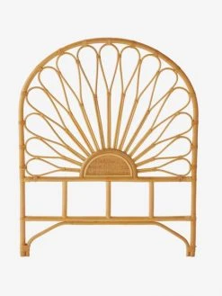 Tête De Lit Rotin Enfant Fleur Naturel - Vertbaudet -Boutique Badabulle tete de lit rotin enfant fleur 2