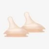 Tétine Spécial Allaitement Pour Biberon Zéro Zéro® SUAVINEX (lot De 2) Peau - Suavinex 2 Tétine Spécial Allaitement Pour Biberon Zéro Zéro® SUAVINEX (lot De 2) Peau - Suavinex -Boutique Badabulle tetine special allaitement pour biberon zero zero suavinex lot de 2