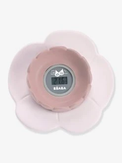 Thermomètre De Bain Lotus BEABA Old Pink - Beaba -Boutique Badabulle thermometre de bain lotus beaba 2