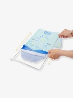 Transat De Bain Ergo Ludique BADABULLE Bleu Blanc - Badabulle 11 Transat De Bain Ergo Ludique BADABULLE Bleu Blanc - Badabulle -Boutique Badabulle transat de bain ergo ludique badabulle 3